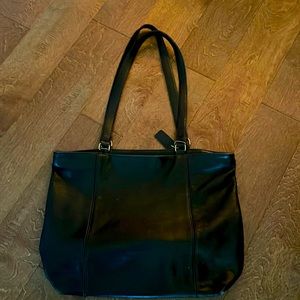 Gently used Leather Vintage Coach Tote